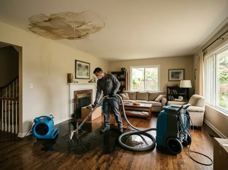 attic-pipe-burst-ceiling-drip-008 — frequently asked questions, Water Damage Restoration & Carpet Care in Deenwood, GA